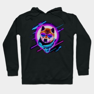 Synthwave Corgi Part 2 Hoodie